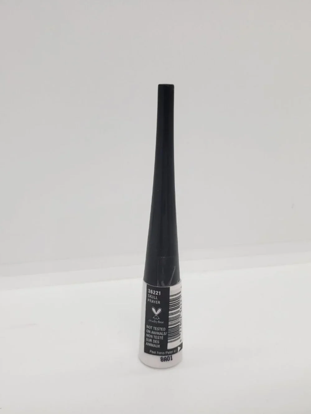 Wet N Wild Megaliner Metallic Liquid Eyeliner White Goth-O-Graphic Skull Prayer